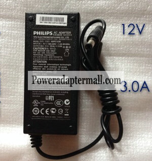 12V 3A Philips 234CL2 239CL2 LCD Monitor AC adapter power